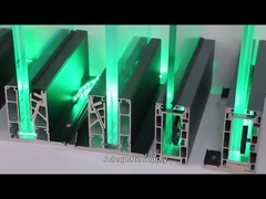 Lamel Outdoor Glass Balcony Balustrade With Aluminum U Shape Channel