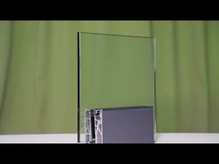 Versatile Aluminum U Channel Glass Railing Indoor Aluminum Glass Balustrade