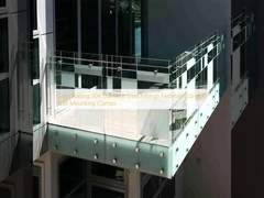  Glass Railing 304 Stainless Steel Fittings Fastener Standoff Wall Mounting Clamps