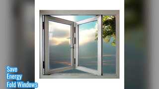 Folding Glass Windows Energy Saving Privacy
