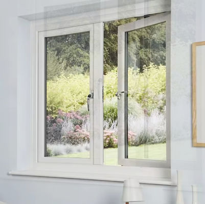 New Design Aluminum Alloy Casement Window with Sound Insulation and Out Swing Egress Feature