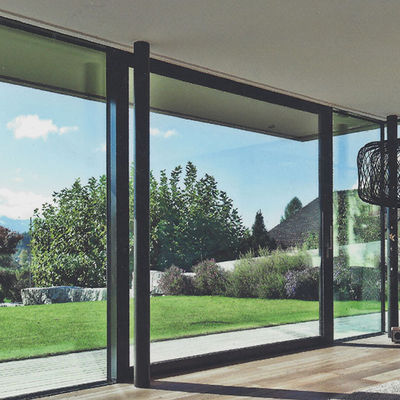 quality  Heavy Duty Aluminum Sliding Door Insulated Tempered Glass Sliding Patio Doors factory