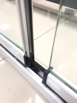 quality  Thermal Break Safety Glass Aluminum Folding Door Commercial Balcony Folding Door factory