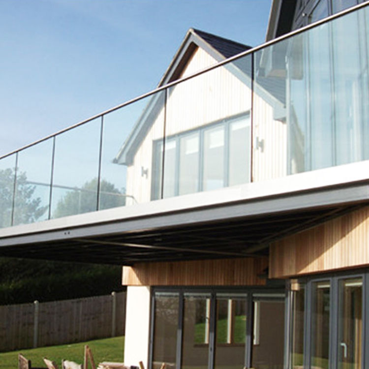 12mm Toughened Glass U Channel Railing with Warranty