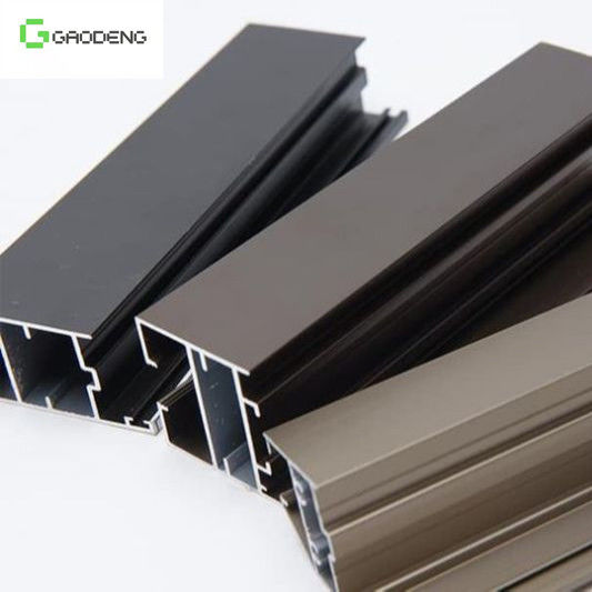 Colored Anodize Aluminum Window Frame Extrusions T3T8