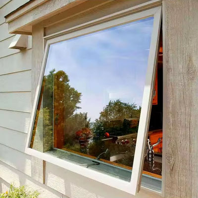High Security Aluminum Tilt And Turn Window With Customized Size And Tempered Glass
