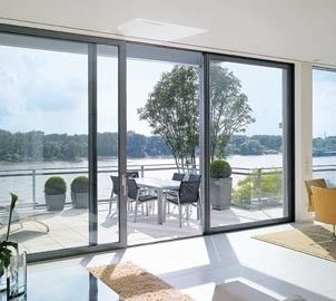 Energy Saving and Environmental Protection Aluminum Sliding Door with Durable Structural Design