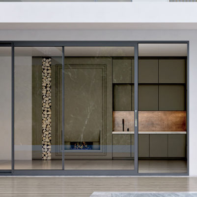 Customized Dimension Double Glazed Energy Saving Aluminum Sliding Door with Durable Design