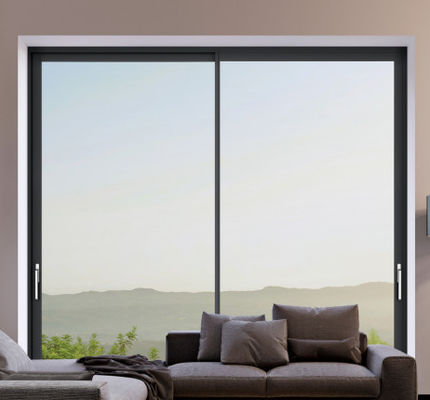 Thin Aluminium Sliding Glass Door with Safety Multi Point Locking and Energy Saving Features