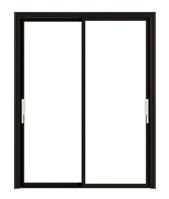 Slim Frame Aluminum Sliding Door with Customized Dimension and Multi-point Locking for Enhanced Security