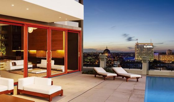 Energy Efficient Aluminum Sliding Door with Durable Design and Smooth Operation for Residential and Commercial Use