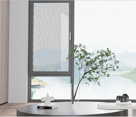 Durable Aluminum Swing Window with 10 Years Warranty Customized Size and Multi-point Locking