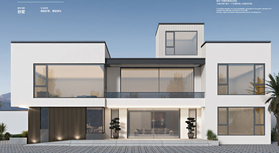 Secure Aluminum Swing Window with Tempered Insulated Glass and Multi-point Locking System