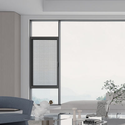 Secure Aluminum Swing Window with 10 Years Warranty and Maintenance Resistance Soundproof Design