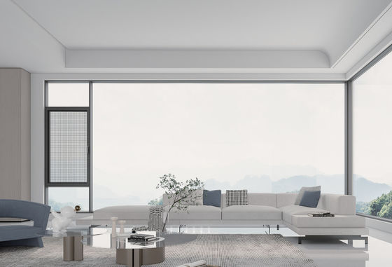 Secure Aluminum Swing Window with 10 Years Warranty and Maintenance Resistance Soundproof Design