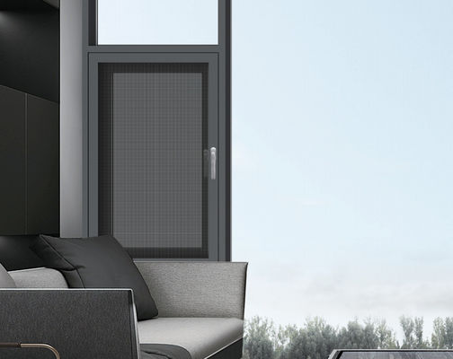 Energy Saving Soundproof Weather Resistant Aluminum Swing Outward Casement Window