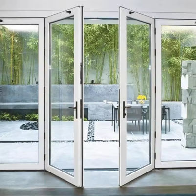 Custom Design Aluminum Swing Door with 10 Years Warranty for Easy Installation