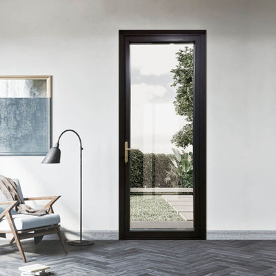 Energy Efficient Aluminum Swing Door with Fluorocarbon Coating and Multi-point Locking