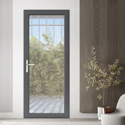 Energy Efficient Aluminum Swing Door with Multi-Point Locking and Heavy Duty Frame