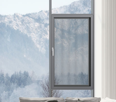 Customizable Aluminum Swing Window with Multi-point Locking System High Ventilation and Energy Efficient