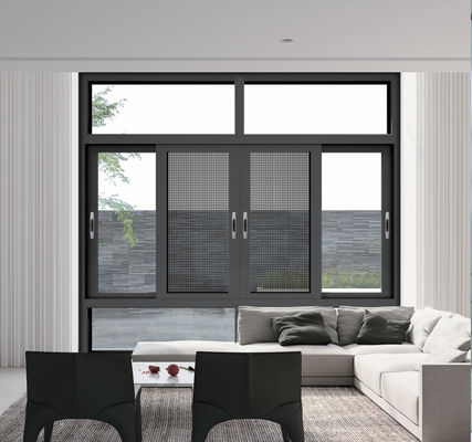Customizable Aluminum Sliding Glass Window with 10 Years Warranty Sound Insulation and Weather Resistance