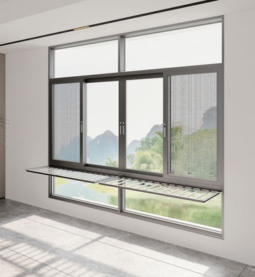 Customized Aluminum Sliding Window with 10 Years Warranty and Easy Installation for Energy Efficiency