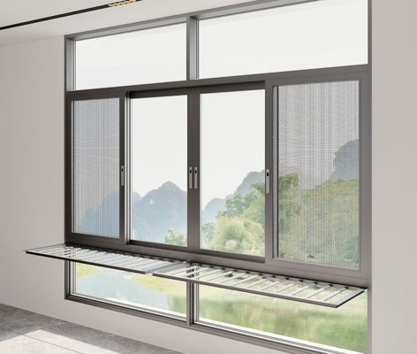 Customized Aluminum Sliding Window with 10 Years Warranty and Easy Installation for Energy Efficiency
