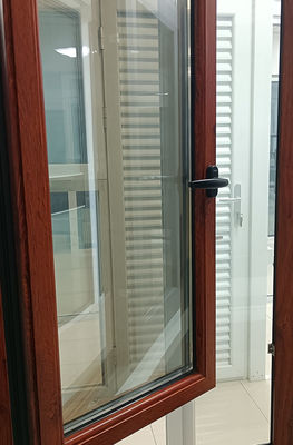 Powder Coated Aluminum Swing Window with 10-Year Warranty and Customizable Size