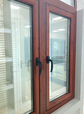 Powder Coated Aluminum Swing Window with 10-Year Warranty and Customizable Size