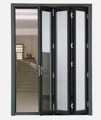 Eco Friendly Aluminum Folding Door with Reinforced Frame and Weather Resistant Design