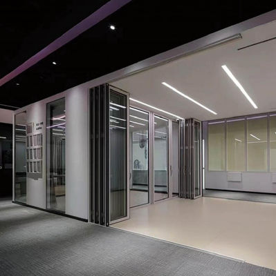 50mm Frame Width Aluminum Folding Door with 10 Years Warranty for Exterior Use