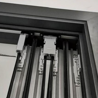 Customized Aluminum Folding Door with 10-Year Warranty Sound Insulation and Durable Frame