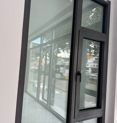 Aluminum Swing Window with Low-E Glass Argon Filling and 10-Year Warranty for Enhanced Energy Efficiency