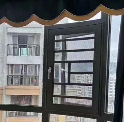 Waterproof Aluminum Swing Window with Secure Locking System and 10 Years Warranty