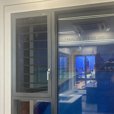 Customizable Aluminum Swing Window with Insulation Profiles and Sound Insulation for 10 Year Warranty