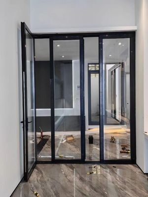 Hurricanes Resistance Internal Aluminium Bifold Doors Powder Coating