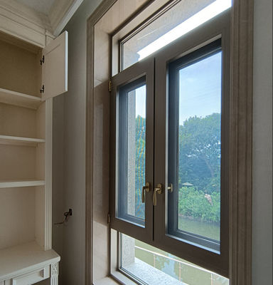 Energy Efficient Aluminum Swing Window with Low-E Glass and 10 Year Warranty