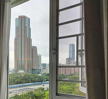 Energy Efficient Aluminum Swing Window with Low-E Glass and 10 Year Warranty