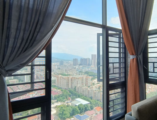 Modern Design Aluminum Swing Window with 10-Year Warranty and Waterproof Features