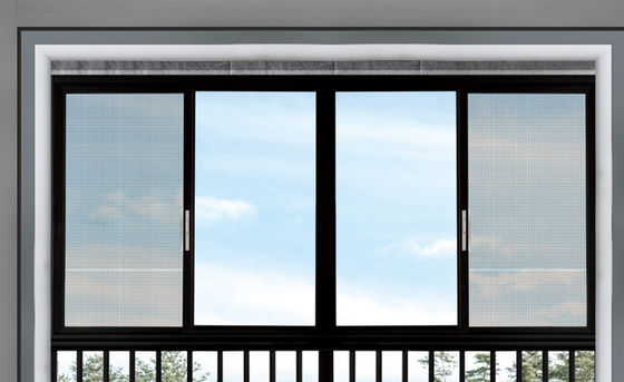 Customizable Size Aluminum Sliding Window with Multi-point Locking and 10 Years Warranty