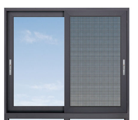 Thermal Insulation Aluminum Sliding Window with 10-Year Warranty and Stainless Steel Hardware
