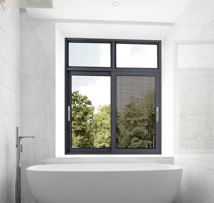 Customized Aluminum Sliding Window with Stainless Steel Hardware and 10 Years Warranty