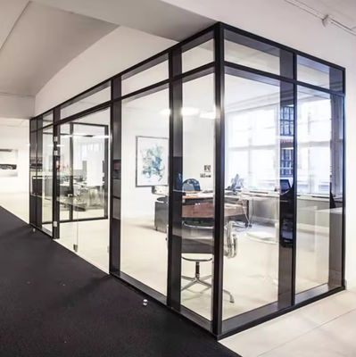 Hospital Glass Partition Wall Corrosion Resistant Soundproof Office Partitions