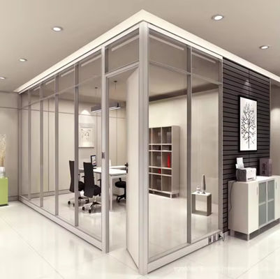 Hospital Glass Partition Wall Corrosion Resistant Soundproof Office Partitions