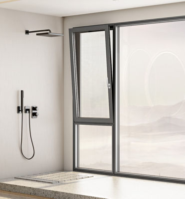 Weather Resistant Tilt Turn Aluminium Windows With Safety Protection