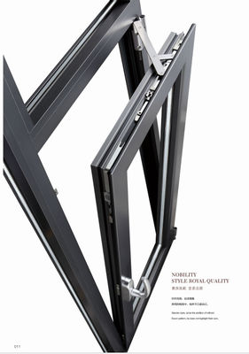 Customizable Aluminium Tilt And Turn Windows With 10 Years Warranty Insulated Glass And Thermal Break System
