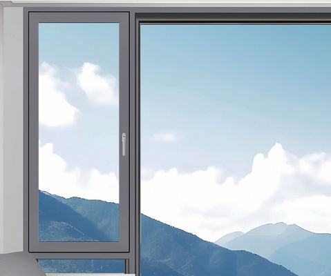 Energy Saving Aluminium Tilt and Turn Window with Easy Maintenance and Thermal Break System