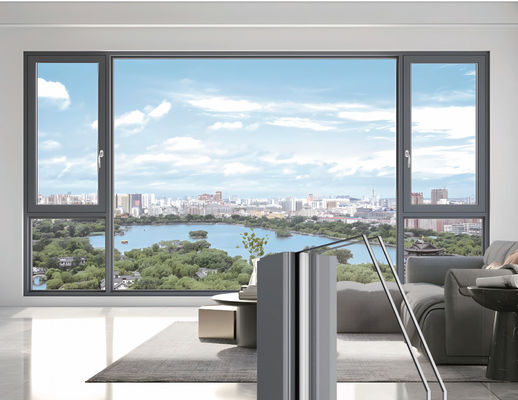 Energy Saving Aluminium Tilt and Turn Window with Easy Maintenance and Thermal Break System