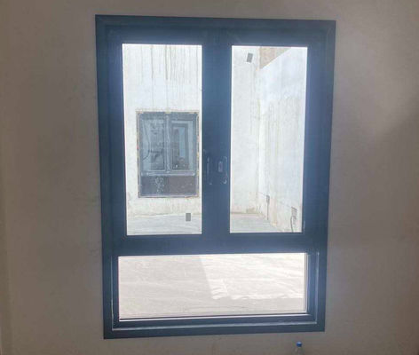 Insulated Aluminium Tilt And Turn Windows Customized Aluminum Storm Windows