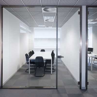 Privacy Protection Commercial Glass Partitions Customizable With Modern Design